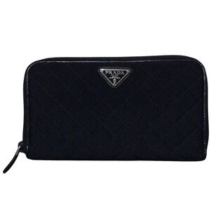Prada Quilted Black Wallet
